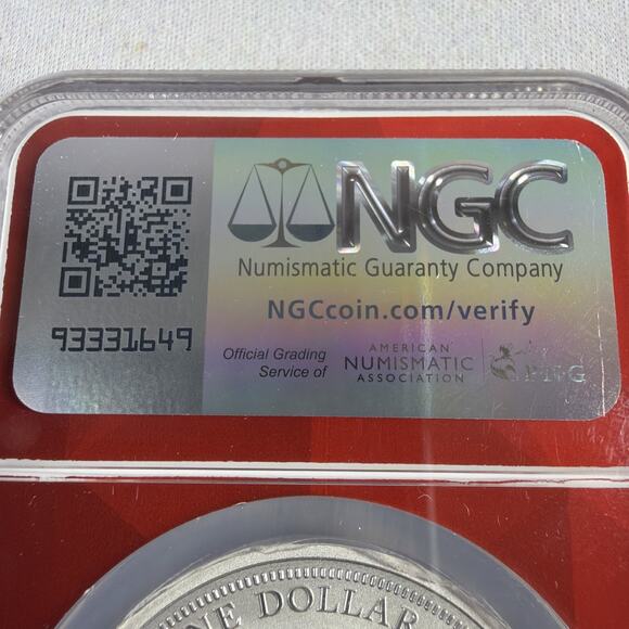 2025 Ascension $1 Silver Lunar Snake NGC MS70 High Relief FDOI Coin EDC Plug - Picture 8 of 8